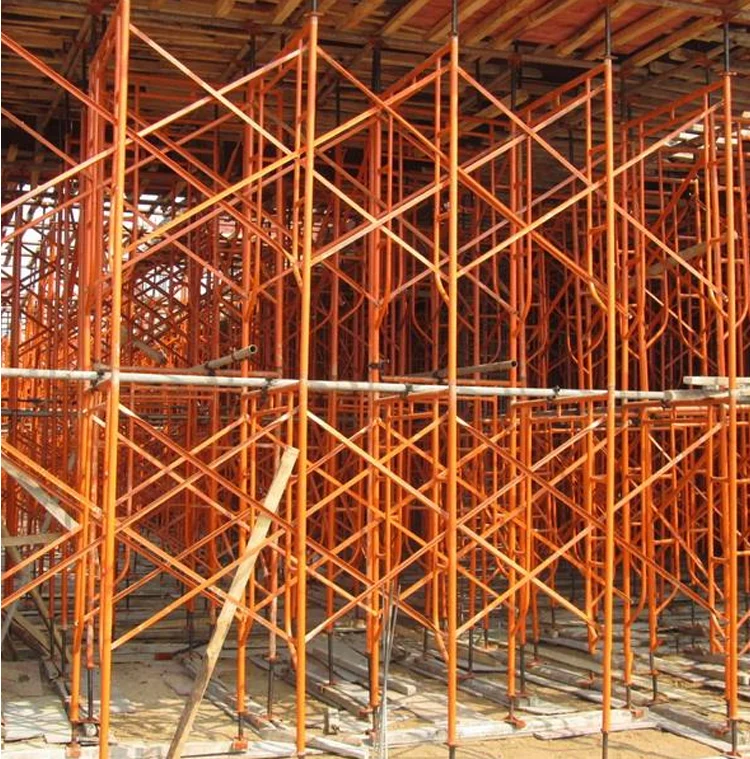 factory supply scaffolding h frame system,powder c