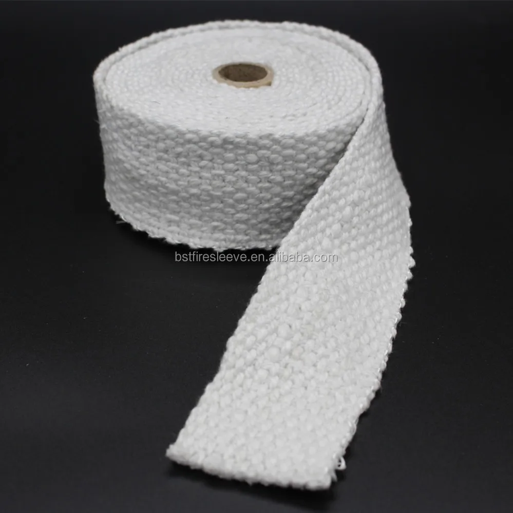High Temperature Muffler Tape Exhaust Heat Header Pipe Wrap Insulation