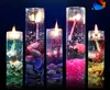 candles factory wholesale non or scented color ocean Jelly glass tea light gel candle in cup