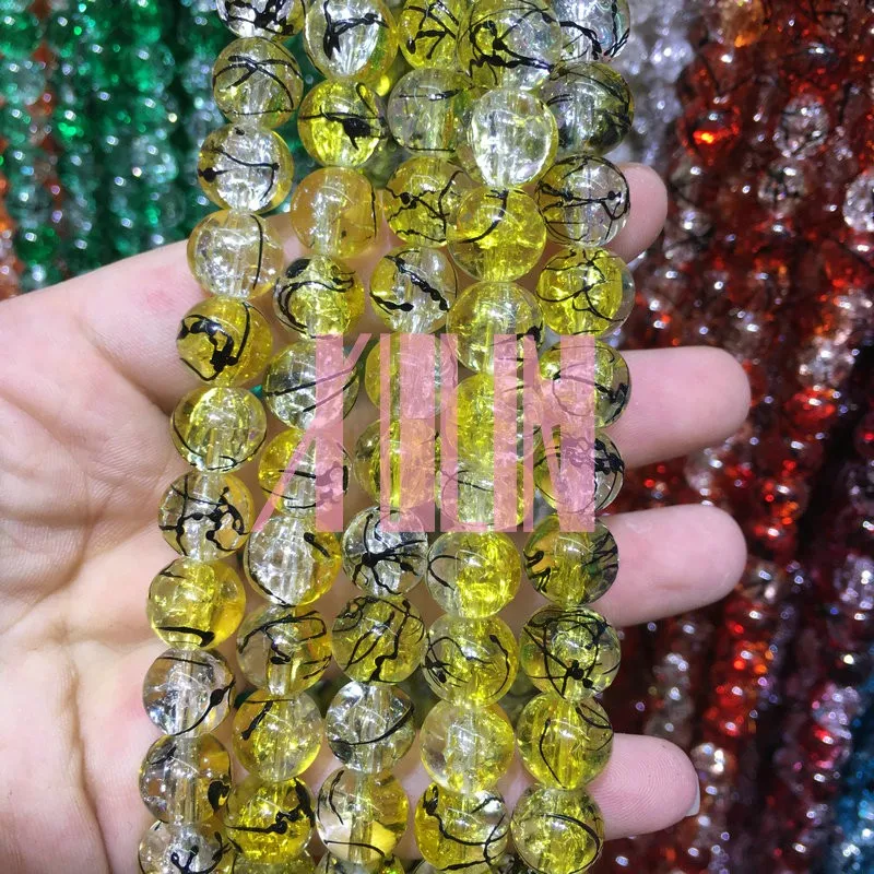 Bead Landing Wholesale/handmade Loose Beads/ Crystal Crackle Beads For