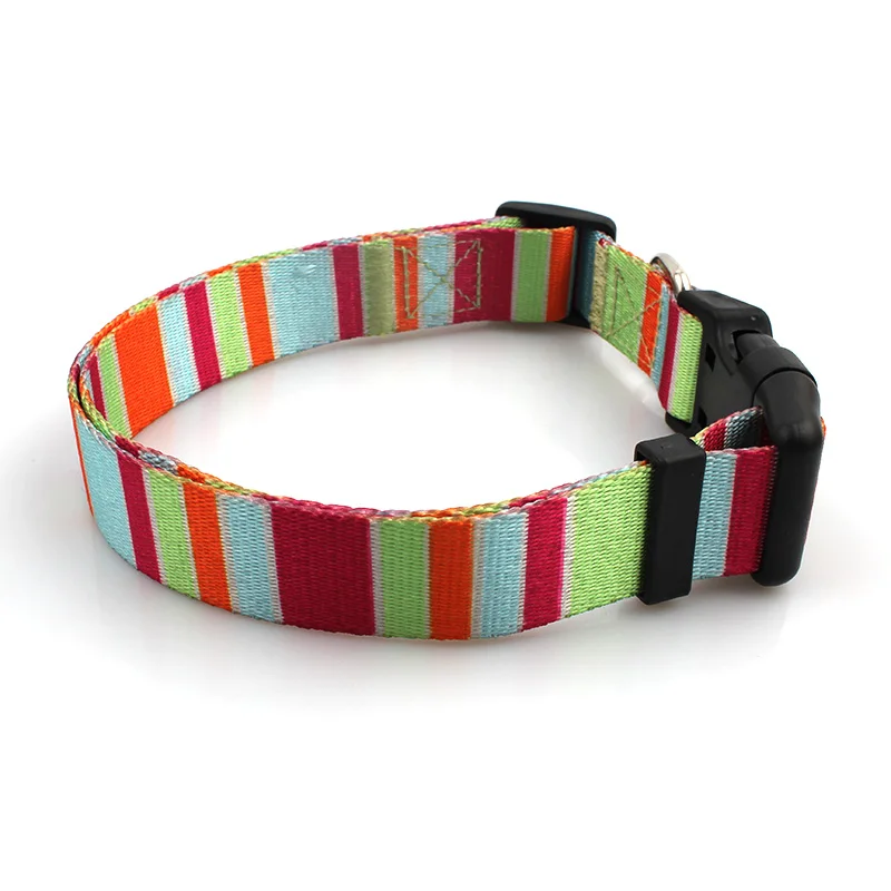 Custom Logo Printed Personalized Ecofriendly Rpet Pet Collars For Dog