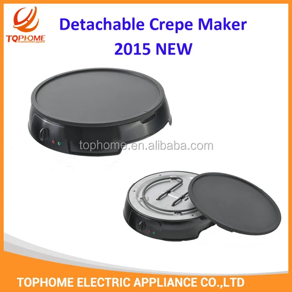 2 In 1 Electric Detachable Pancake Maker Crepe Maker Buy Crepe Maker