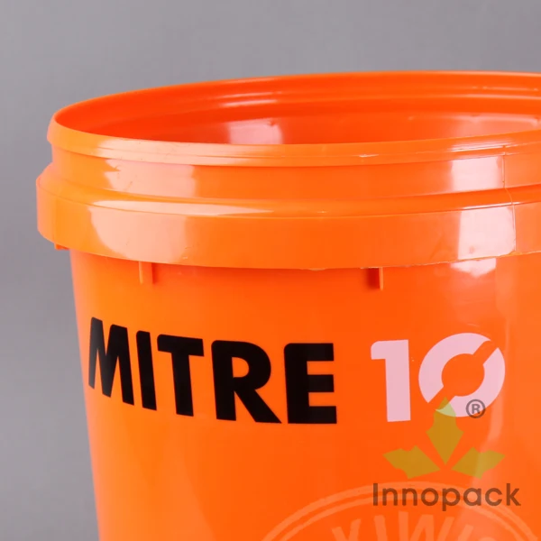 カラーppプラスチックバケツ20lプリントペイントペール蓋付き20リットル Buy 20l ペイントバケツ、 20l プラスチック塗料