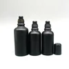 High quality Boston round shape 30ml amber glass essential oil roll on perfume glass bottle with glass roll on top