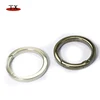 Metal circle spring round carabiner ring snap clips hook