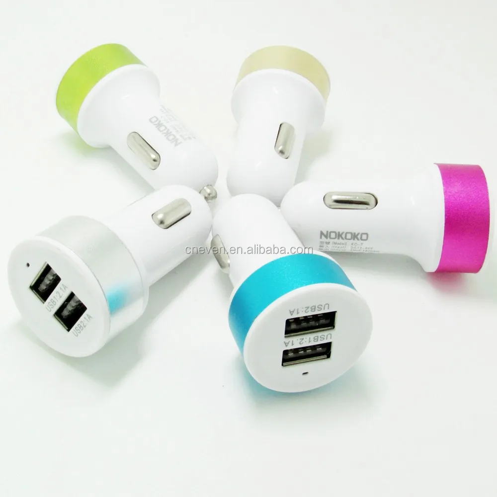 dual port usb car charger