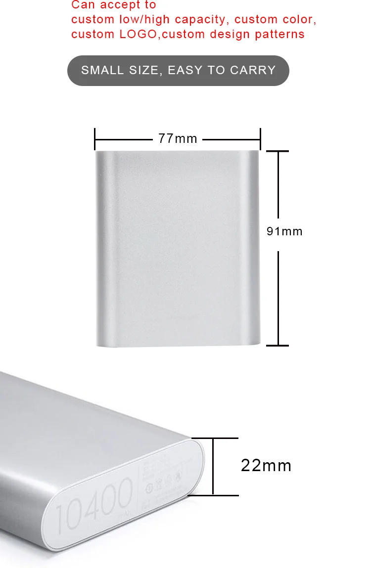 Wholesale Universal 10400mah Portable Charger Battery Pack Power Bank For Mobile Phone - ANKUX.COM