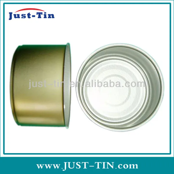 639 90g Drd Round Two Piece Open Metal Container Tin Can Buy Open