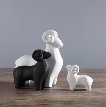 White And Black Sheep Figurine Ceramic Home Decor High Quality Artwork Product On Alibaba White And Black Sheep Figurine Ceramic Home Decor High Quality Artwork Product On Alibaba