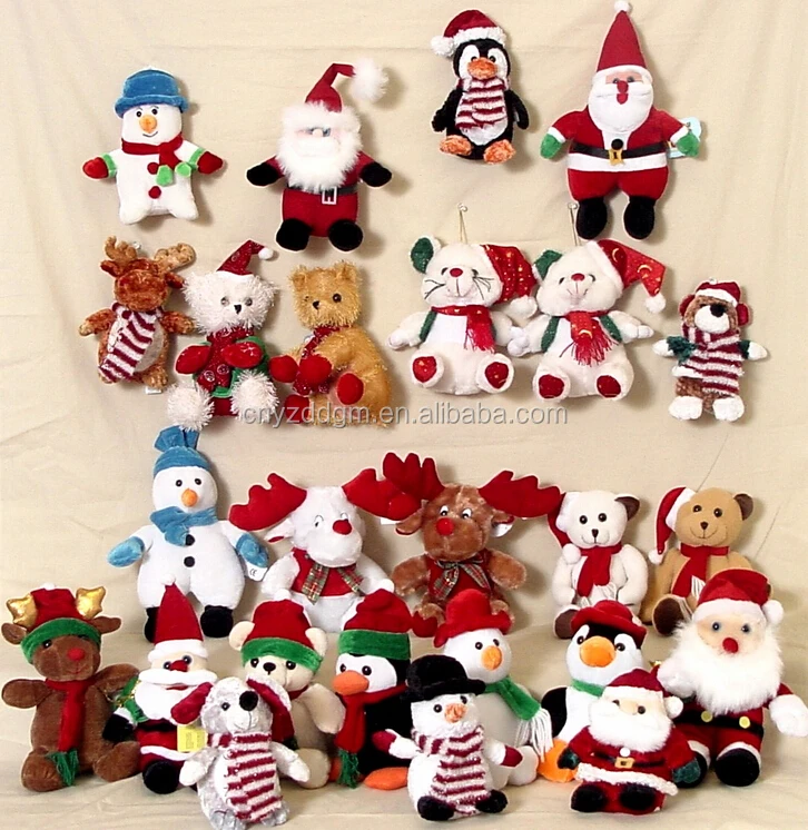 stuffed animal christmas ornaments