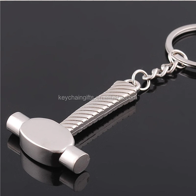 Promotion Gifts Custom Metal Mini Hammer Keychain Tool Buy Keychain