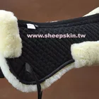 Horse western sheepskin saddle pad wholesale