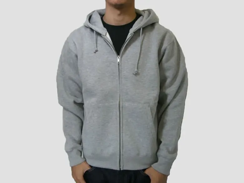 mens hooded zip up sweater