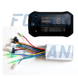 24/36/48V eBike LCD Display Panel Electric Bicycle Scooter Brushless Controller cycling accessories replace 22.5mm