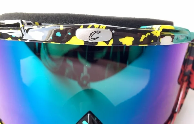 2017 Cyclegear Motor bike Goggle Sport Motocross Gafas Rainbow Lens CG11