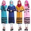 YSMARKET Hot fashion Islamism long top casual shirts long sleeve blouses tops for muslim women zipper clothing E33130