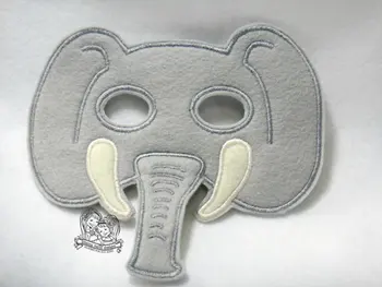 Children's Elephant Felt Mask - Buy Felt Superhero Mask,Felt Mask,Felt ...