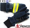 Hot Selling Cowhide Leather Palm Fully Knitted Nomex 3M Reflective Stripe Work Glove