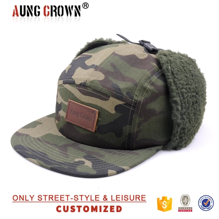 camo winter hat