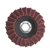 FANTECH Italian material medium grit red surface conditioning disc nylon flap disc for polishing stainless steel