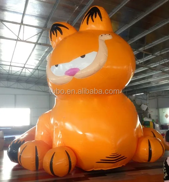 Hot Sale Custom Commercial Giantinflatable Garfield,Inflatable Cat ...