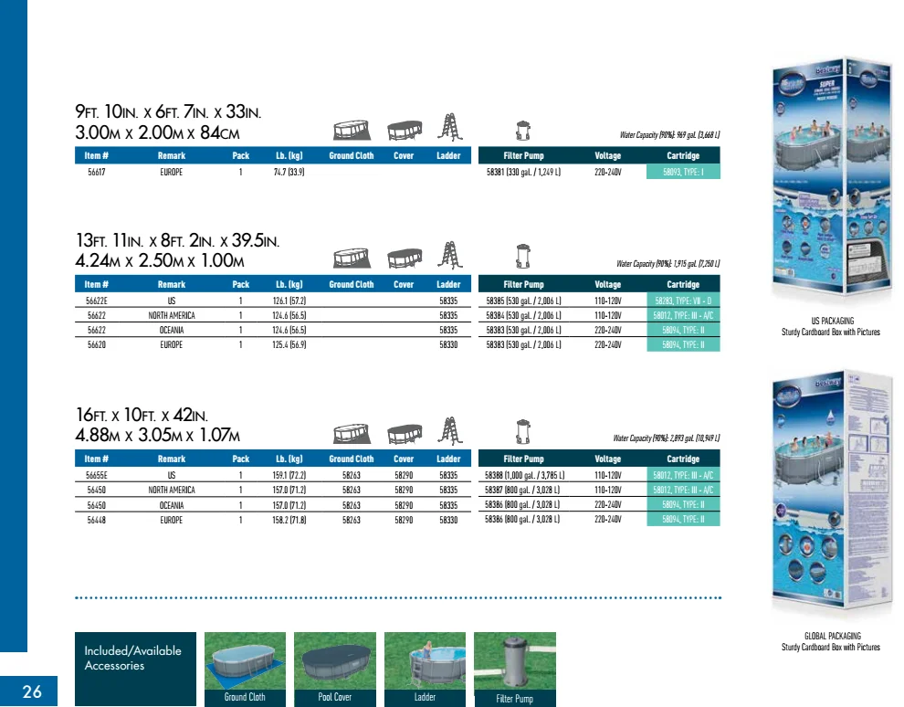 Bestway Above Ground Plasticsteel Frame Swimming Pool Buy High Quality Steel Frame Swimming Pool Steel Frame Swimming Pool Details Ground Plasticsteel Frame Swimming Pool Product On Alibaba Com