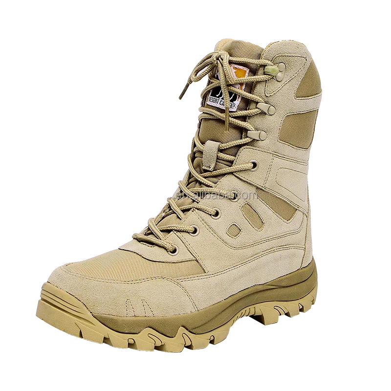 High Ankle Tactical Military Army Desert Boots With Zippers Buy Army