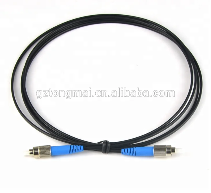 Indoor Outdoor Fiber Optic Patch Cord G657a Ftth Drop Cable Patch Cord