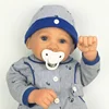 Fashion Handcrafted Lifelike Realistic Soft Vinyl Newborn Child Love Baby Doll