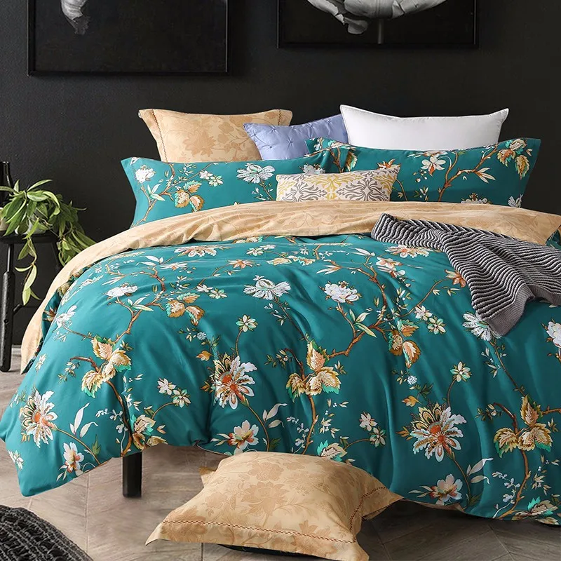 Highend Royal Sanding Thicker Bedding Set/bed Sheet/quilt Duvet Cover