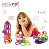 ICTI proved kids toy plastic magnetic building block for sale
