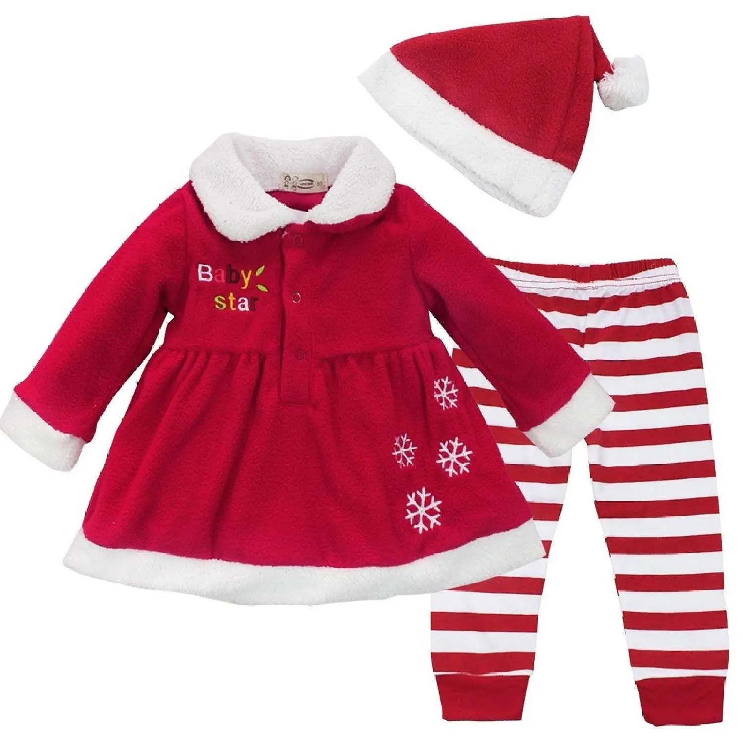 santa dress for baby girl