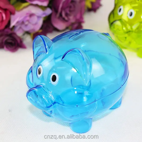 Small Pig Shaped Piggy Bank - Buy Plastic Piggy Banks,Animal Shape ...