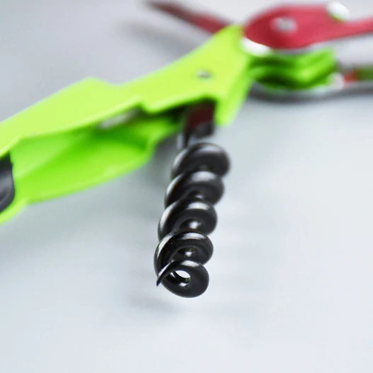 Stainless Steel Bottle Opener Waiter Metal Wine Corkscrew Bottle Handle Opener Corkscrews (7)