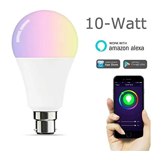 Syska Smart Light 7W LED Bulb Compatible with Amazon Alexa & Google Assistant