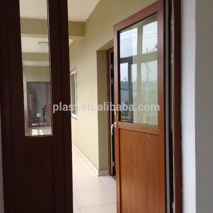 מותאם אישית upvc דלת וחלון למינציה pvc דלת