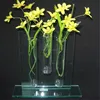 wholesale a group of three simple transparent test tube shaped glass floral decorative vases