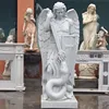 St. Michael garden angel sculpture marble archangel statue