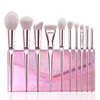 2019 New Fashion makeup brush 10pcs Powder Eyeshadow brush set OEM accept
