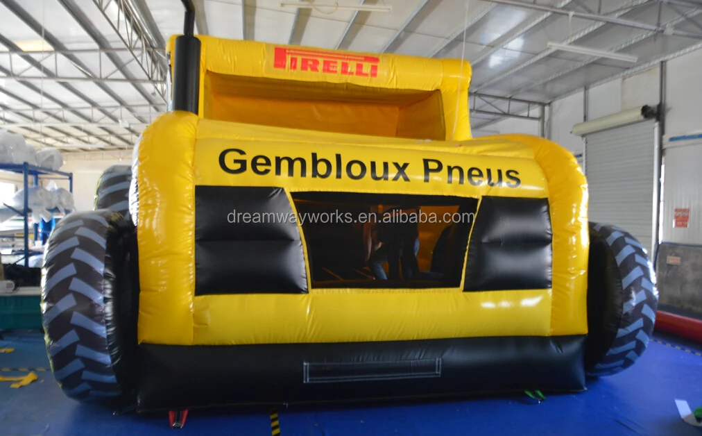 New Design Inflatable Tractor Bounce,Construction Truck Inflatable
