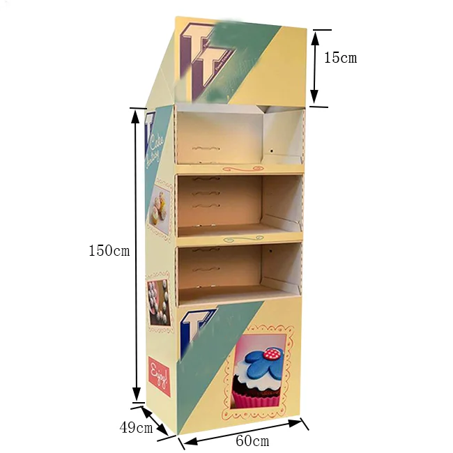 High Quality Custom Cardboard Shipper Display With Bottom Price Buy