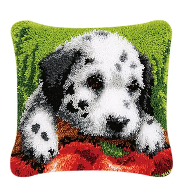 Wholesale Cushion Latch Hook Kits For Kids Beginners Embroidery