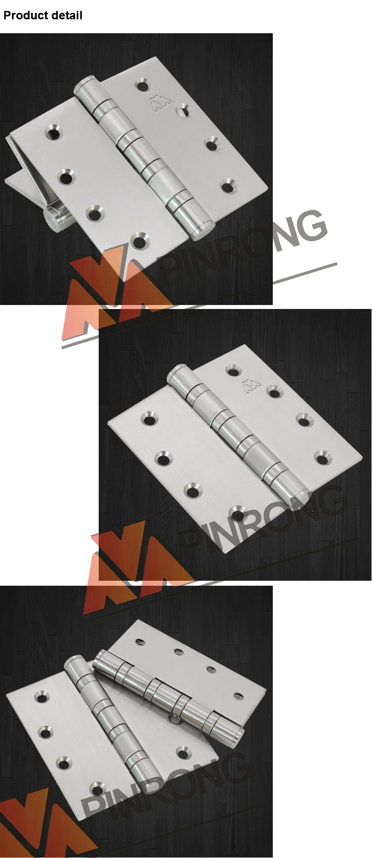 4 Inch Heavy Duty Korea Bifold 316 Stainless Steel Door Hinge For