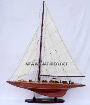 endeavour wood finished sailing boat gift - buy sailing