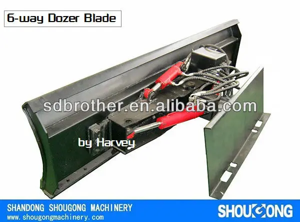4 way dozer blade for skid steer