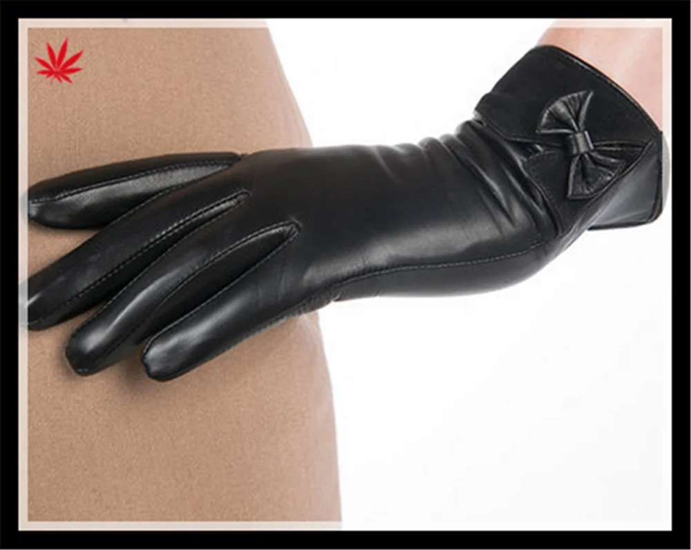 women's delicate 100% nappa leather gloves with wholesale price