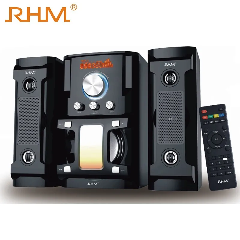 2.1 bt System speaker With FM/BT/SD/USB/AUX/Remote Control - ANKUX.COM