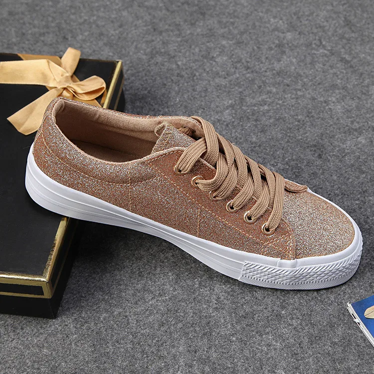 rose gold casual shoes