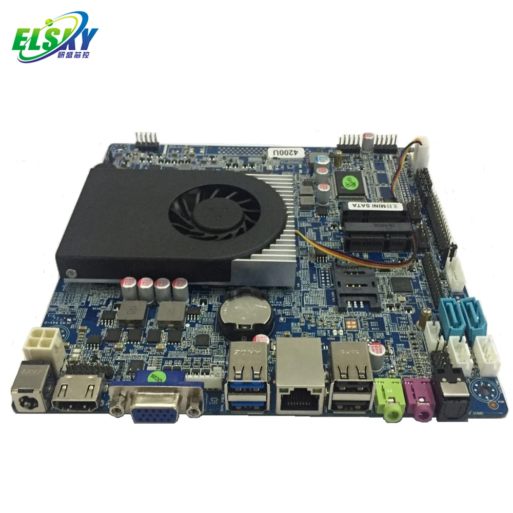 Mini Itx Motherboard Intel Haswell Core I3 I3-4010u Processor Lvds For