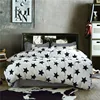 Zebra Stripe Comforter Set Bed Sheet 100% cotton 3pcs 4pcs White and Black comforter set Animal Pattern Quilt Cover